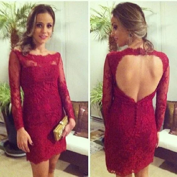 Backless Bridesmaid Dresses, Sexy Long Sleeve Open Back Evening Dresses Homecoming Dress cg11938 Tunics Versatile functional Backless Bridesmaid Dresses, Sexy Long Sleeve Open Back Evening Dresses Homecoming Dress cg11938 Tunics Versatile functional