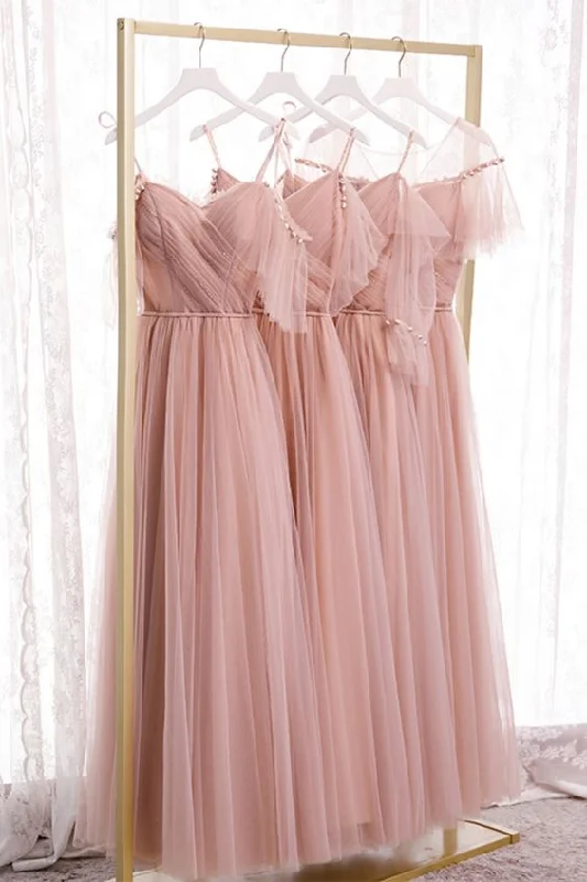 blush pink tulle long bridesmaid dresses prom dress evening dresses cg18562 Tunics Mesh breathable blush pink tulle long bridesmaid dresses prom dress evening dresses cg18562 Tunics Mesh breathable