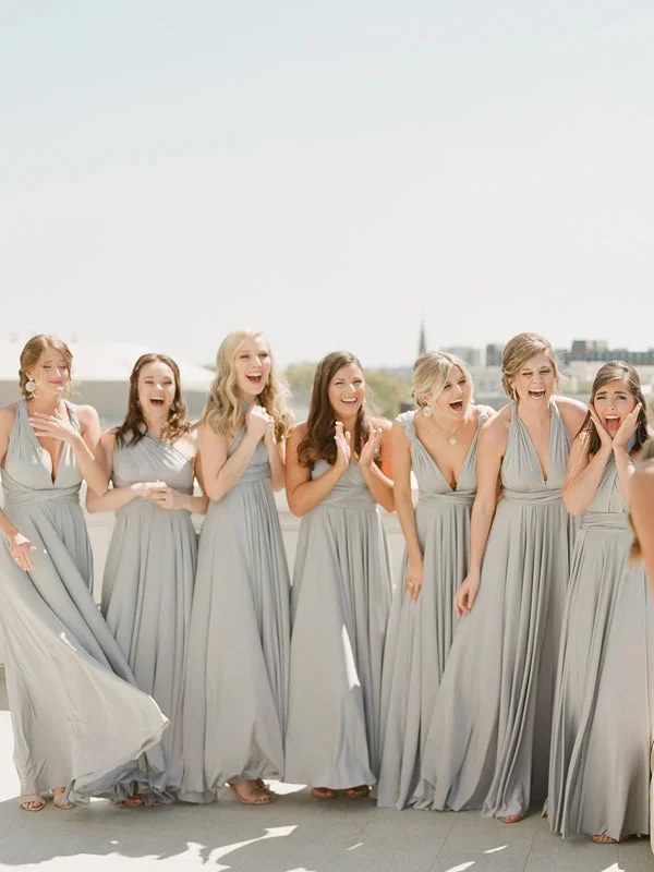 Charming V-neck Floor-length Party Dresses Long Bridesmaid Dresses, SW1119 Pencil Length Work Charming V-neck Floor-length Party Dresses Long Bridesmaid Dresses, SW1119 Pencil Length Work