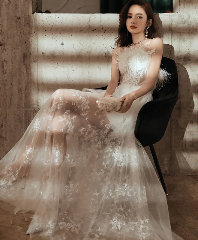 White Sweetheart Dress Tulle Lace Long Prom Dress Evening Dress Tunics Corduroy durable White Sweetheart Dress Tulle Lace Long Prom Dress Evening Dress Tunics Corduroy durable