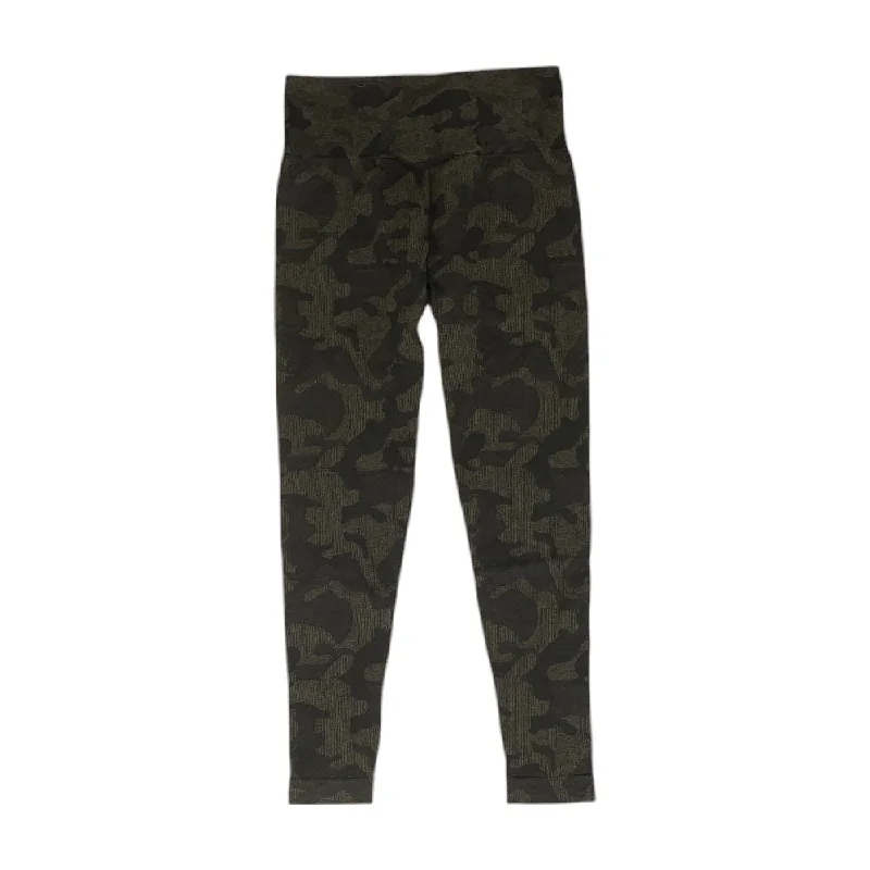 Charcoal Camo Leggings Fashionable Quick-Dry Leggings