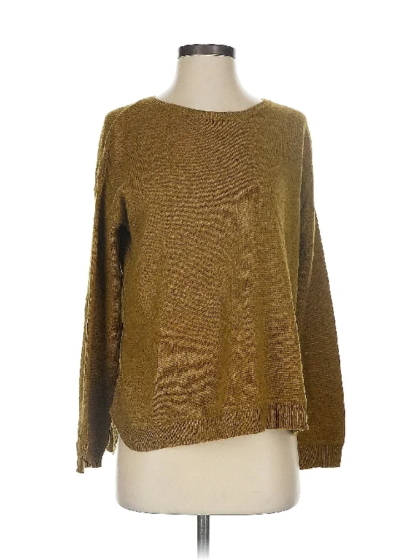 Long Sleeve T Shirt Satin Blend Silk Blend Wool Blend
