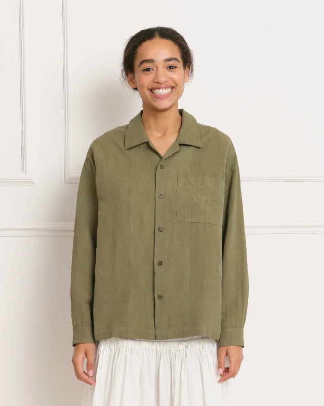 Greetings Shirt LS - R.T.S. CO-11 Thin T-Shirt Open Front Quick Dry