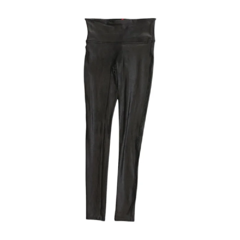 Black Solid Leggings Stylish Compression Fit Leggings